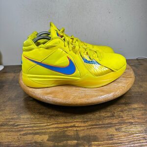 Nike KD III‎ Retro Christmas Mens Size 9 Yellow Shoes Sneakers FD5606-700